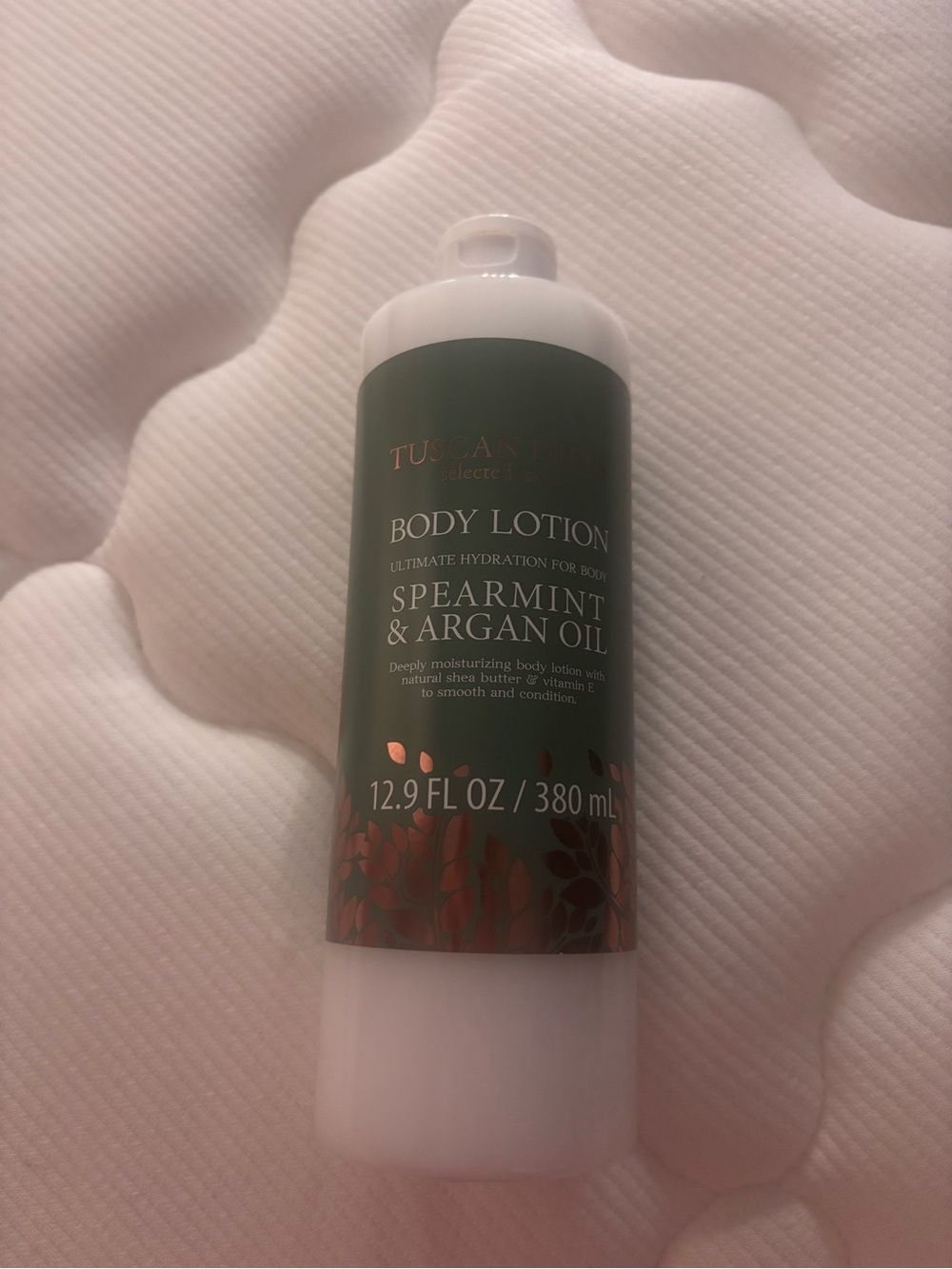 Tuscan Spa Spearmint & Argan Oil Body Lotion - Green